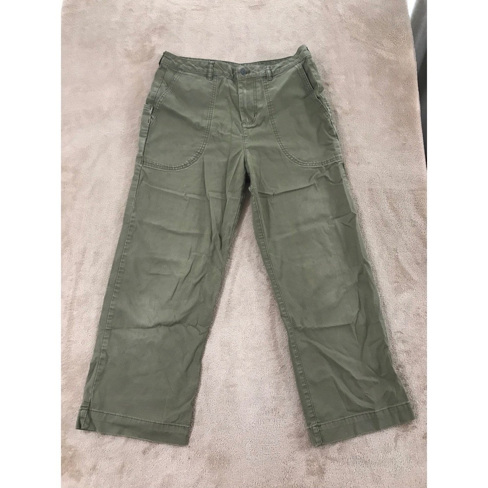 Patagonia Olive Utility Straight-Leg Pants